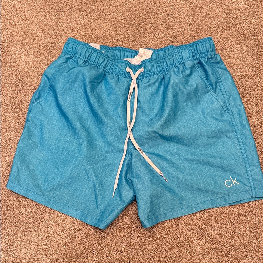 Calvin Klein men’s large mesh lined sw trunks